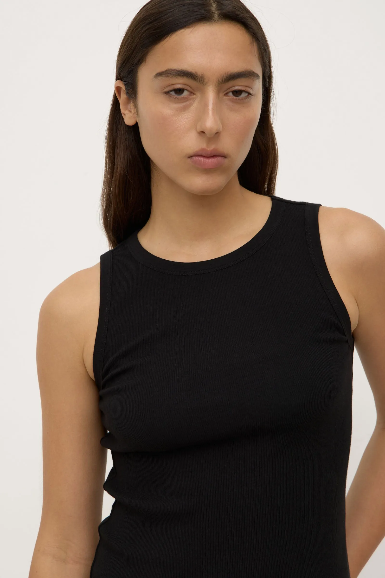 Nika Rib Tank warm glow DurableSeams