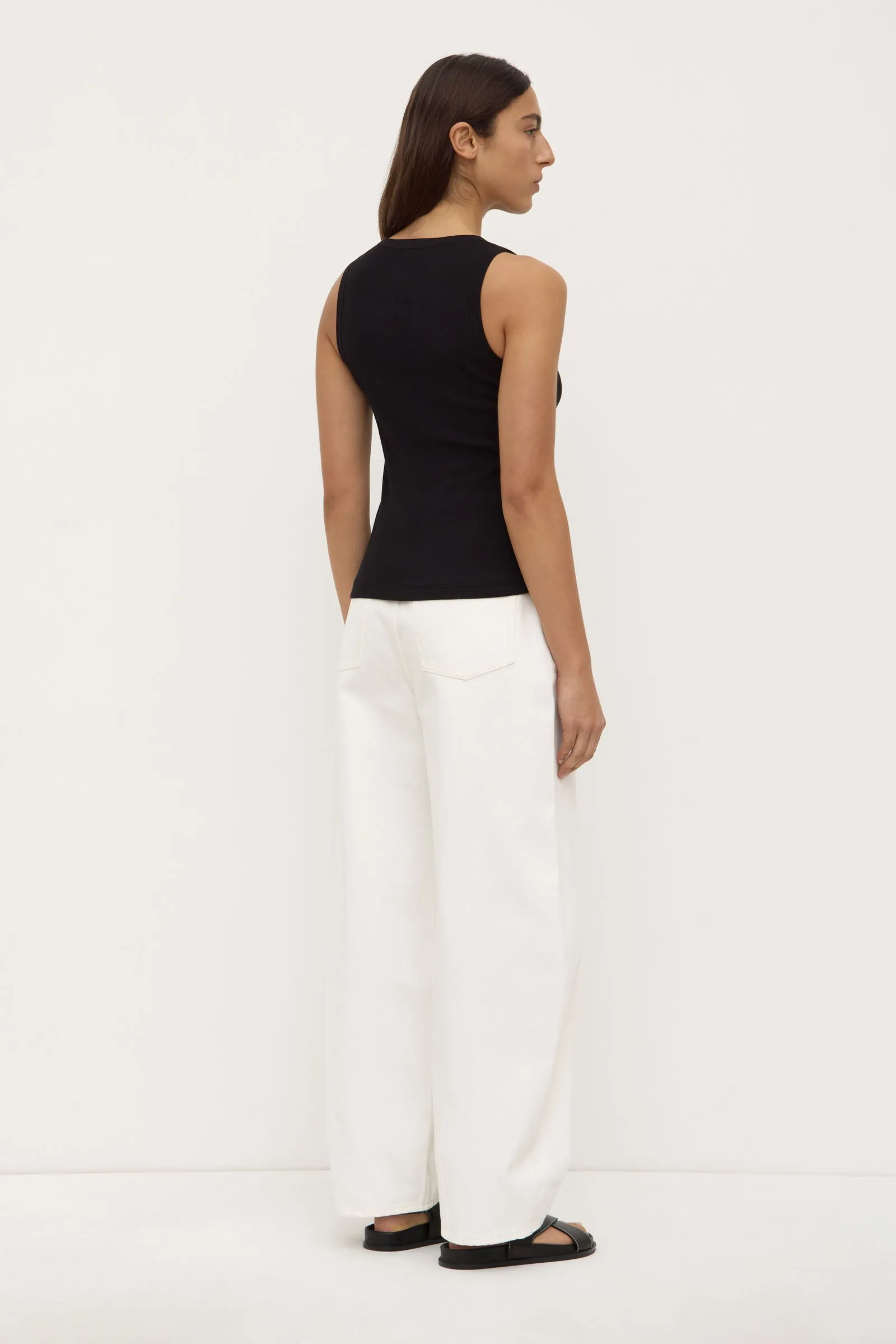 Nika Rib Tank SustainableProduction hypoallergenic material