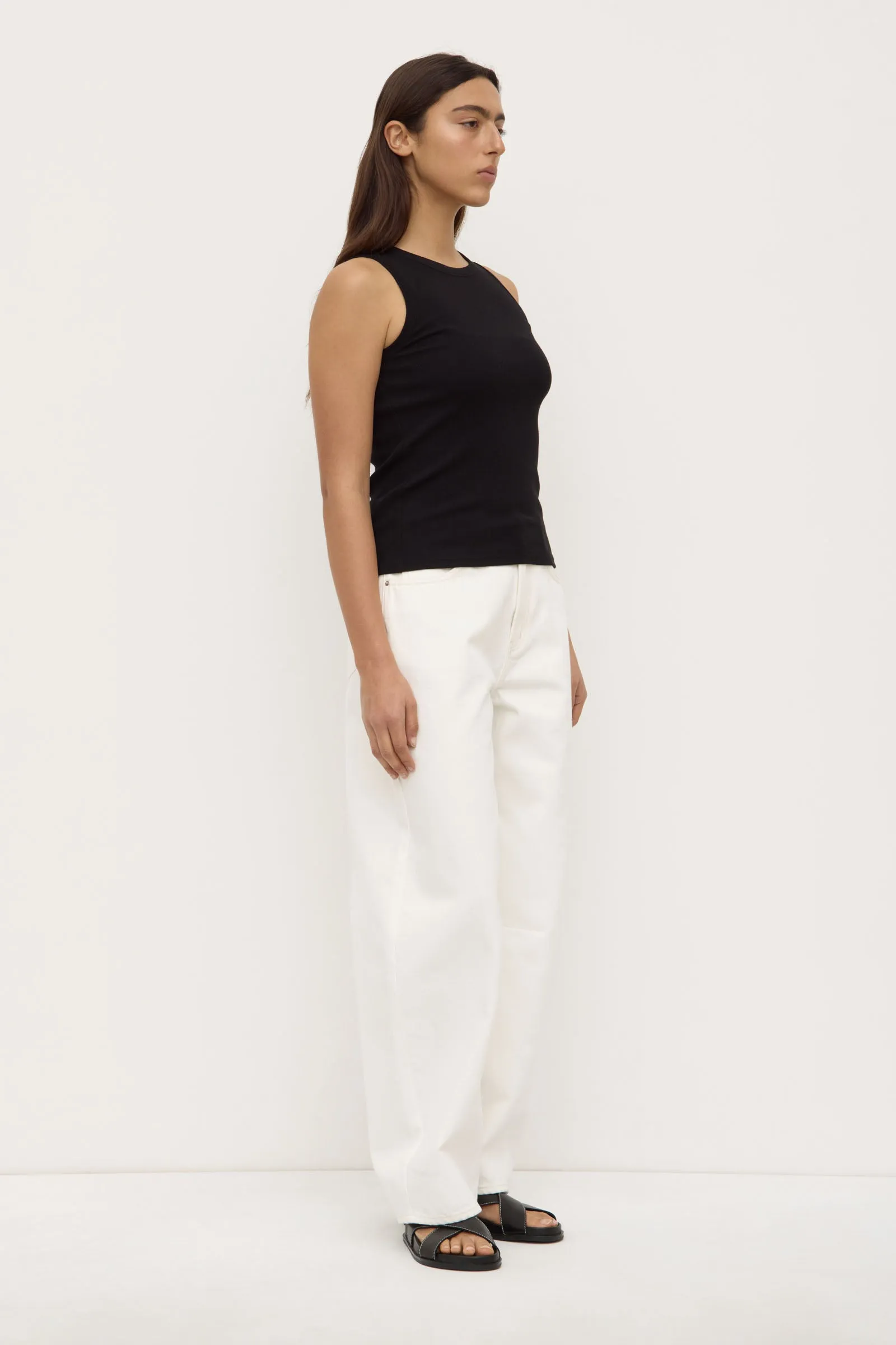 Nika Rib Tank Youth Glow Friend Vibe
