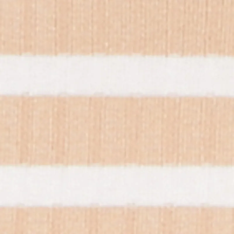 casual outing Almost Famous Striped Fold Over Tube Dress