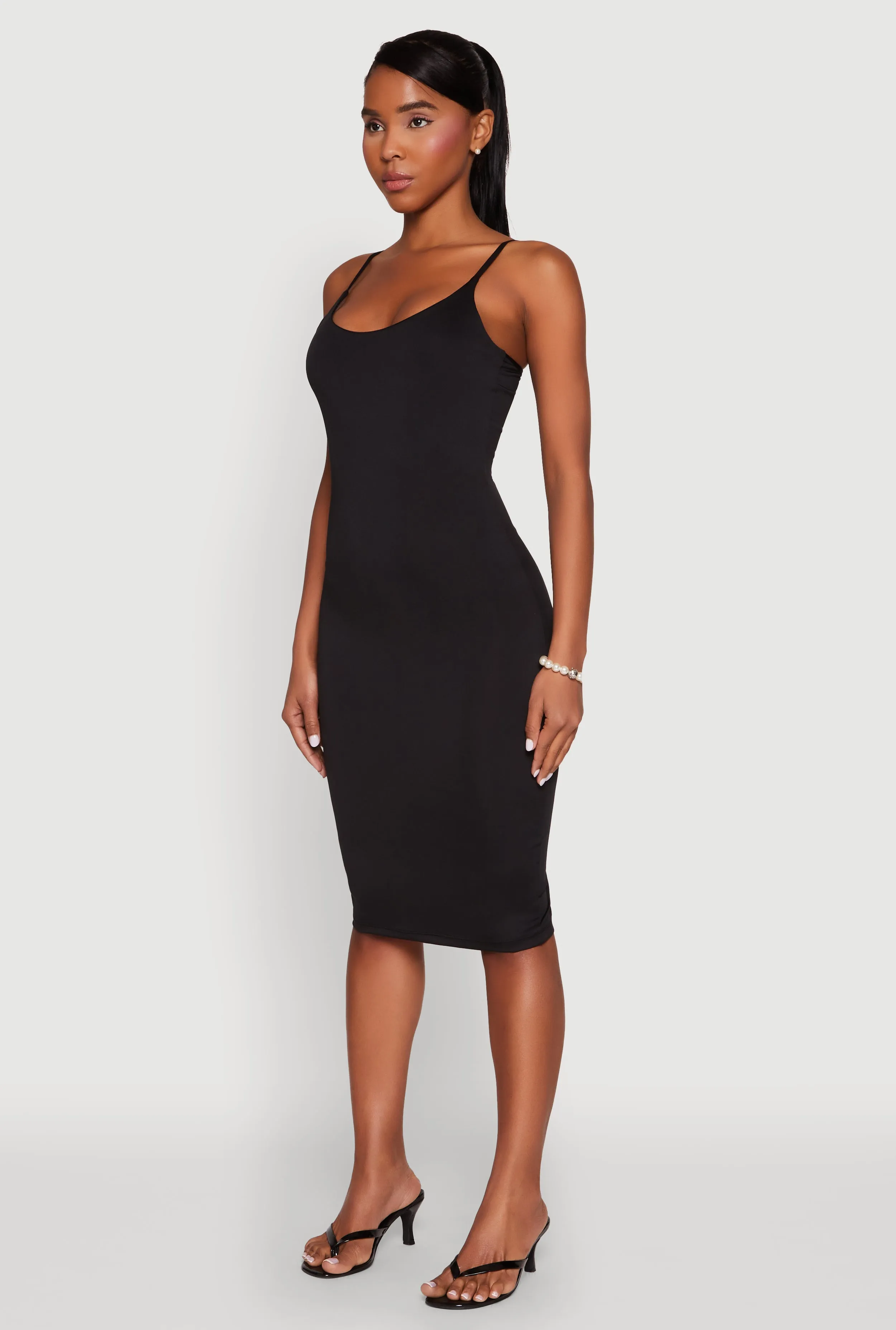 Scoop Neck Cami Dress Bamboo Path Casual Elegance