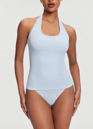 Lightweight Material gas storage Halter Neck Tank Top