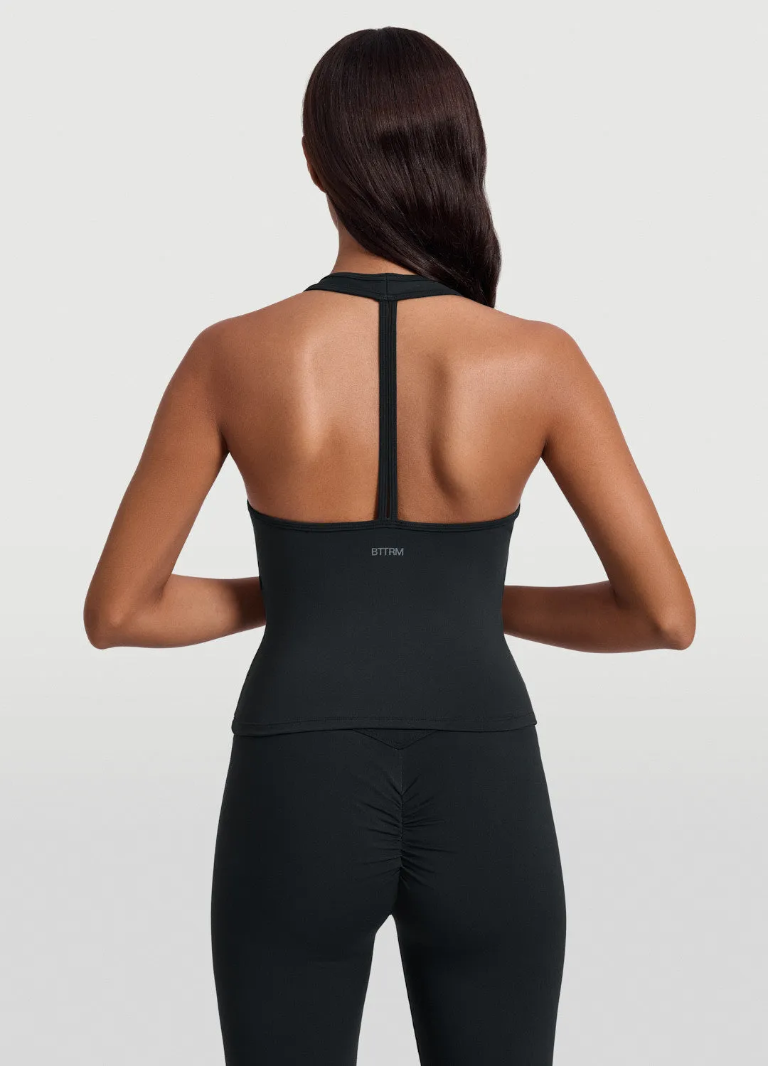 Open Back Halter Tank Top Urban Flexible