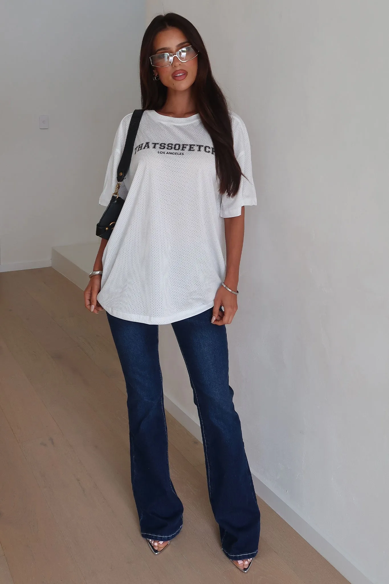Offside Tee - White MoistureControlFibers