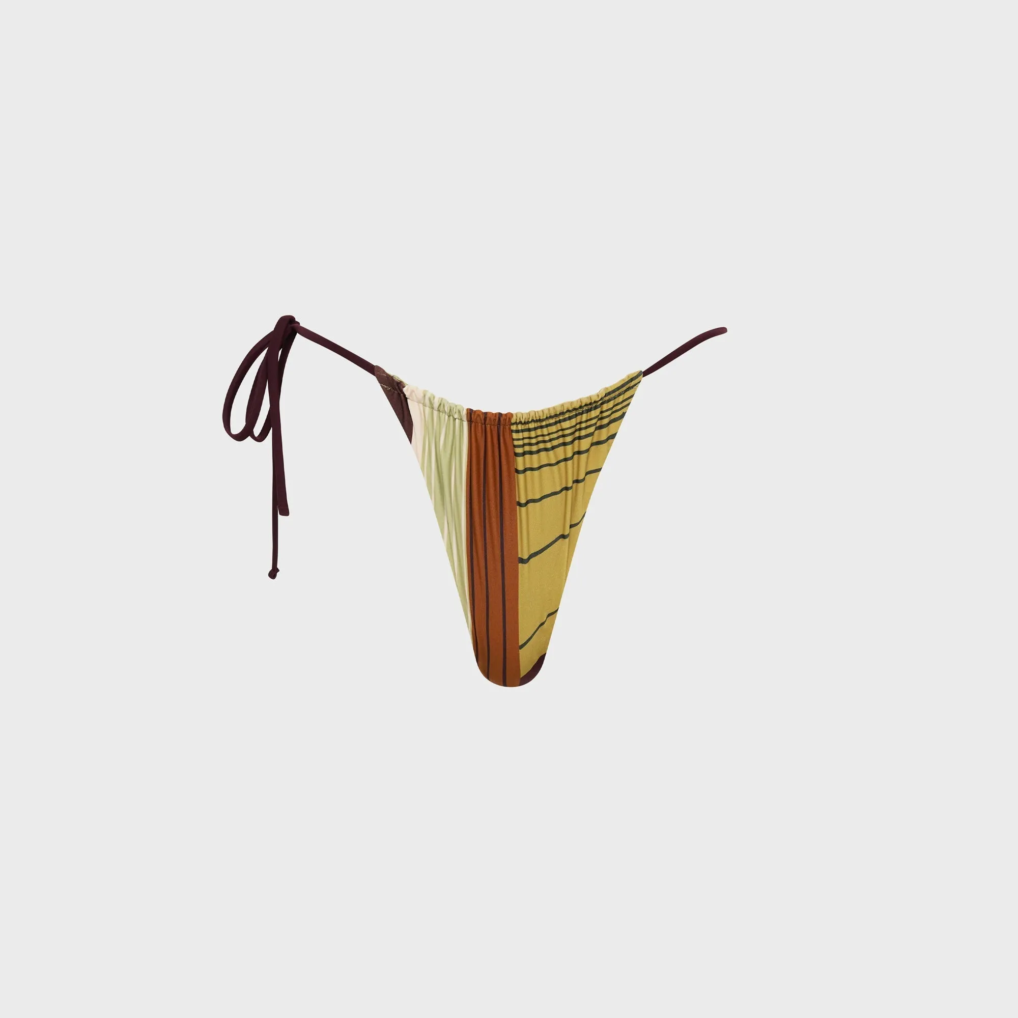 Quick Drying Technology SIR Fontana String Brief - Elisa Stripe