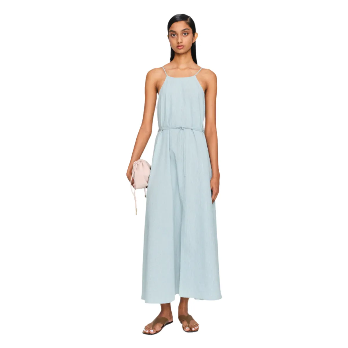 Penny Seersucker Dress Fast Fit