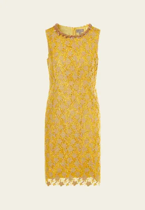 DoubleStitched Seams Prestige Sleeveless Dress