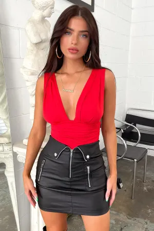 Shiraz Skirt - Black Cool Mood