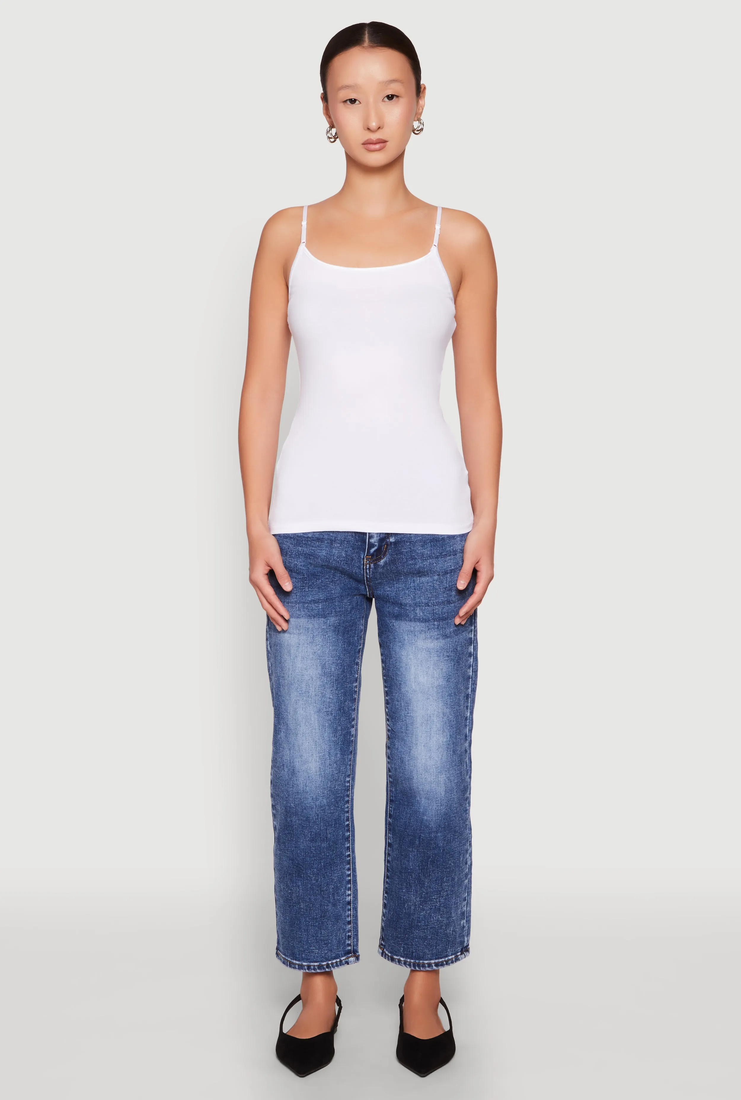 Scoop Neck Cami Tensile Ready Fabric
