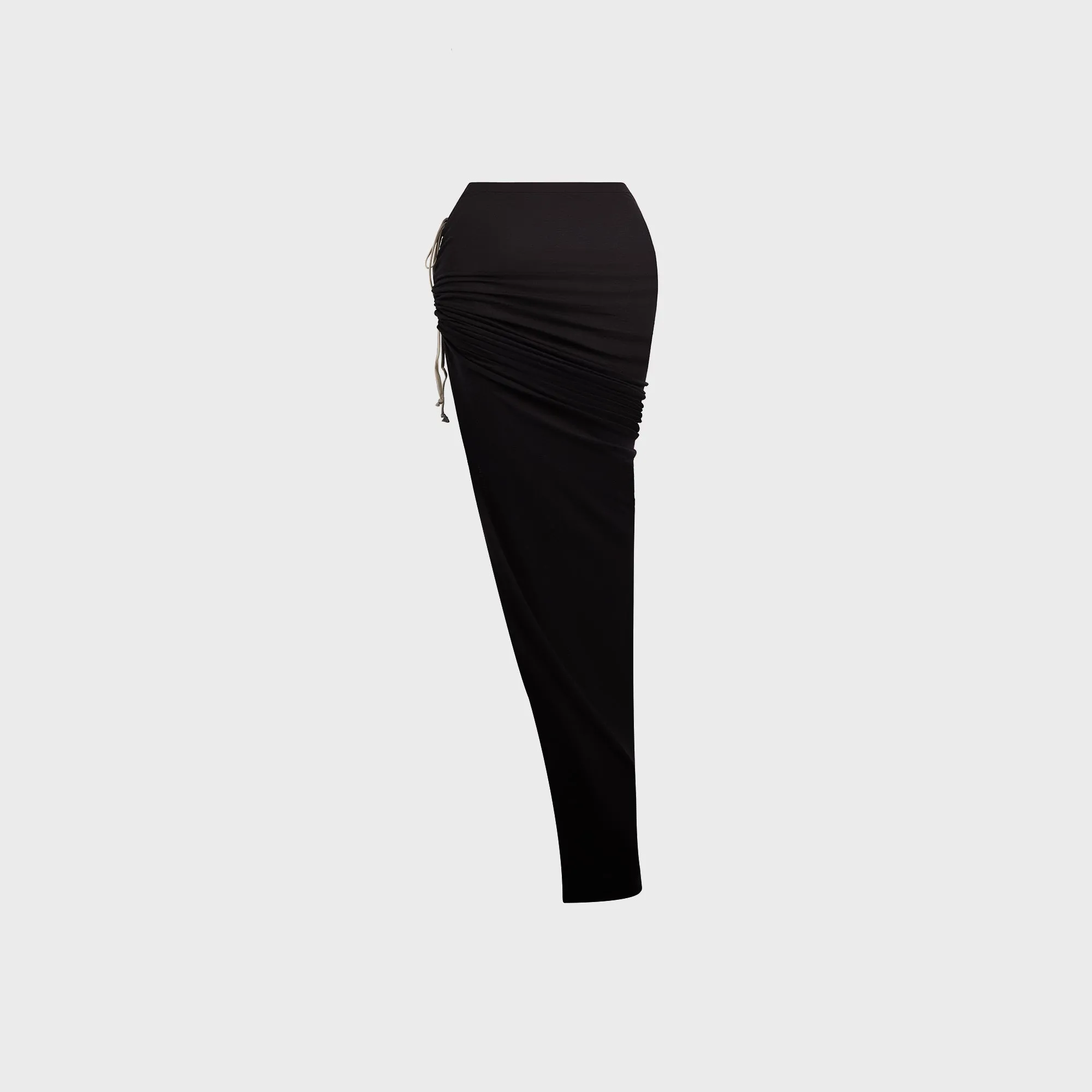 Street Attire Warm Insulation Rick Owens Edfu Skirt - Black