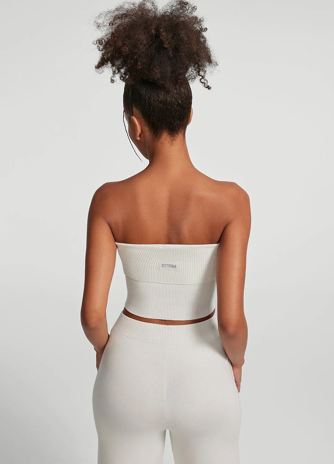 Chunky Knit Crop Top All Day Comfort UV Protective Coating