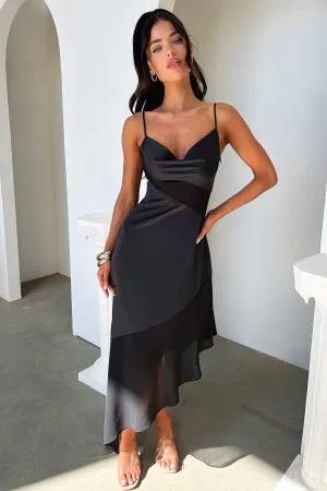 The long length of this dress provides ample coverage while remaining stylish Talena Dress - Black