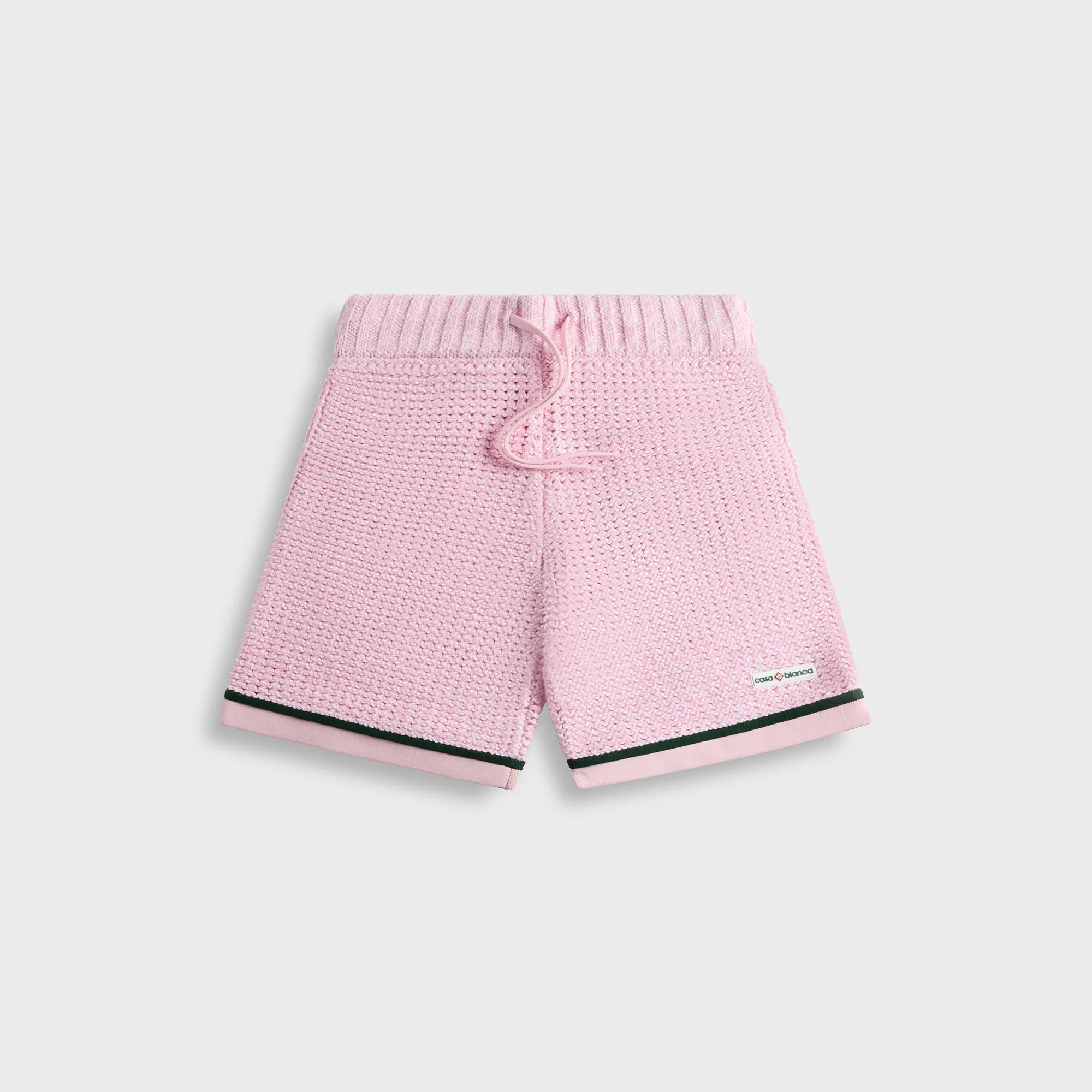 Casablanca Mouline Shorts Cotton - Pink Recycled Elastic Trim Water resistant coating