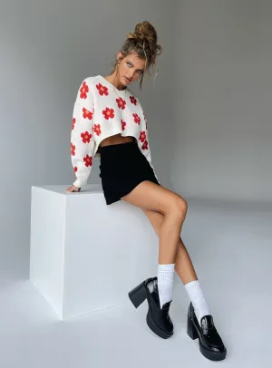 Selby Mini Skirt Black Photography Session