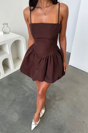 Summer Vibes Albin Dress - Brown