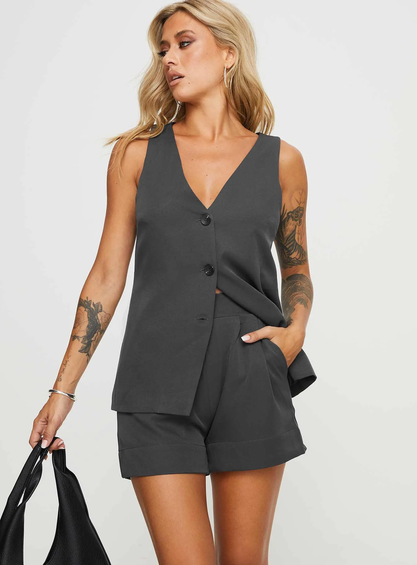 Fashion Energy Lesky Set Grey Petite