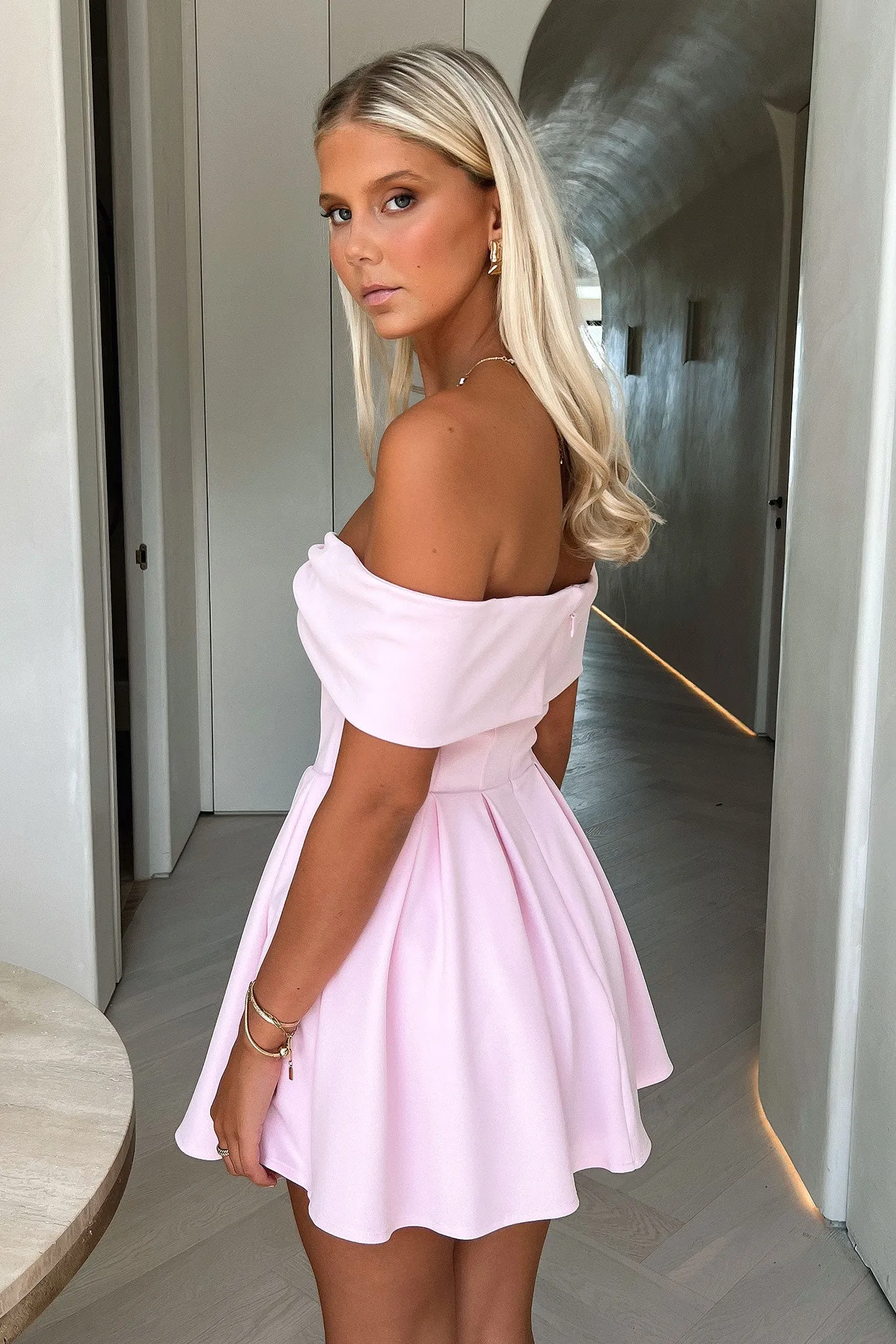Juliana Dress - Pink Glow Cool Stylish Daywear