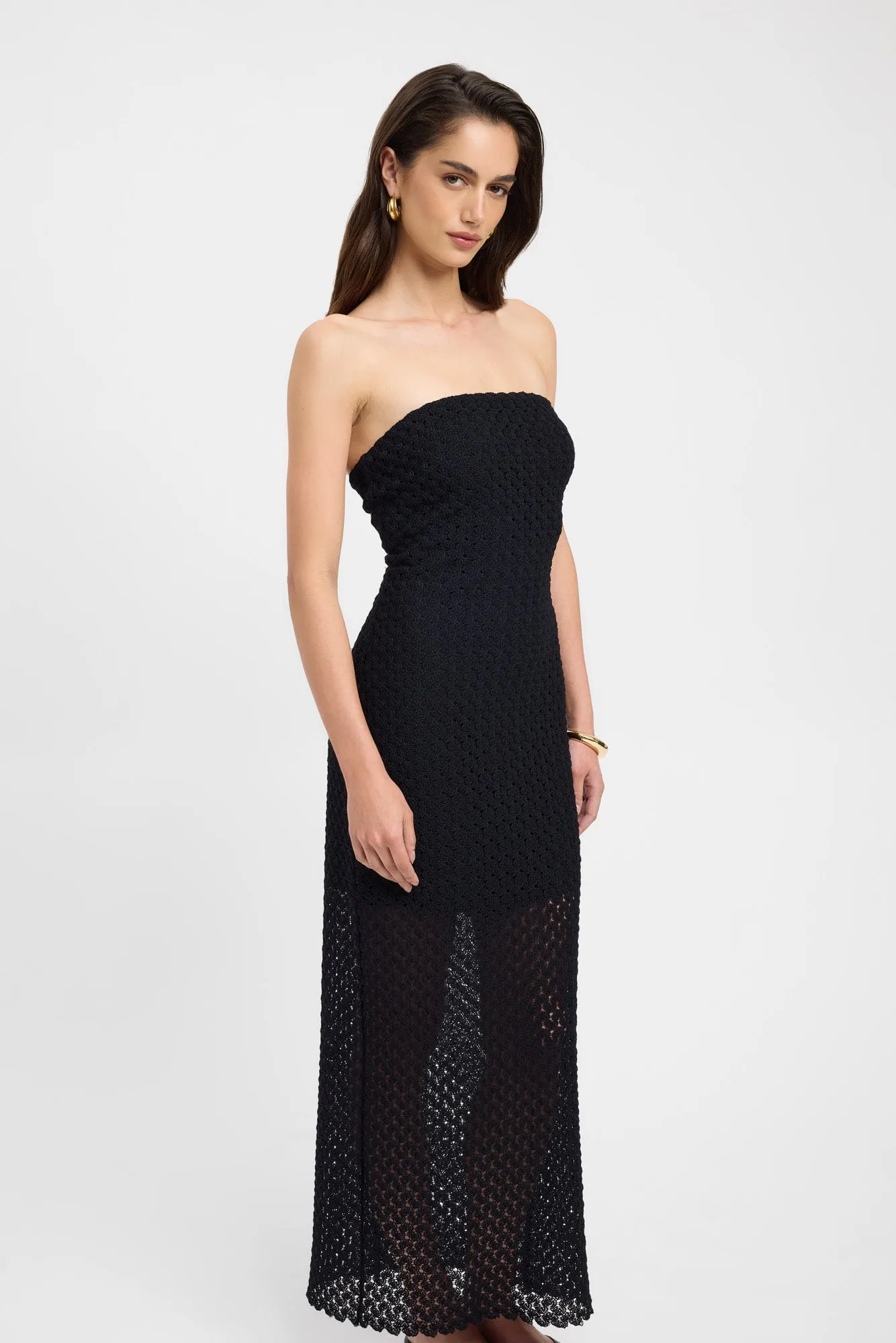 Savanah Strapless Dress QuickDry Material
