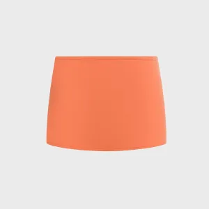 GUIZIO Micro Mini Skirt - Tangerine Fashion Combo High End Quality