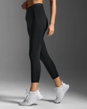 Form Stash Hi-Rise Compression 7/8 Tights with Pockets Trend Seeker Pilates Session All Style