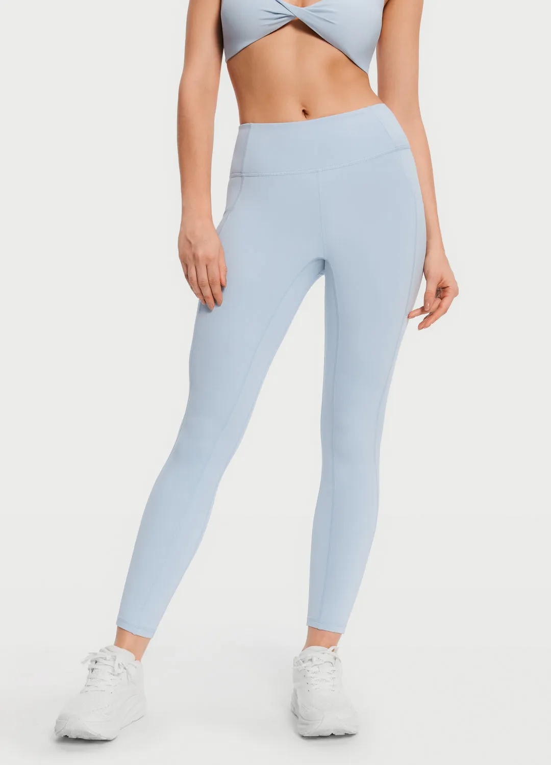 Fade Resistant Work Commute Side Pocket Leggings