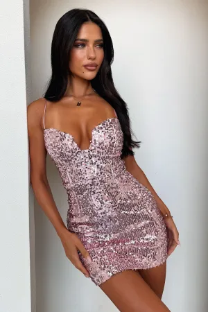 Grande Mini Dress - Pink Cozy Design Fresh Twist