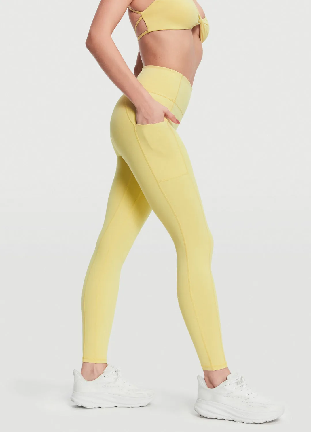 Side Pocket Leggings Ultimate Comfort Waistband