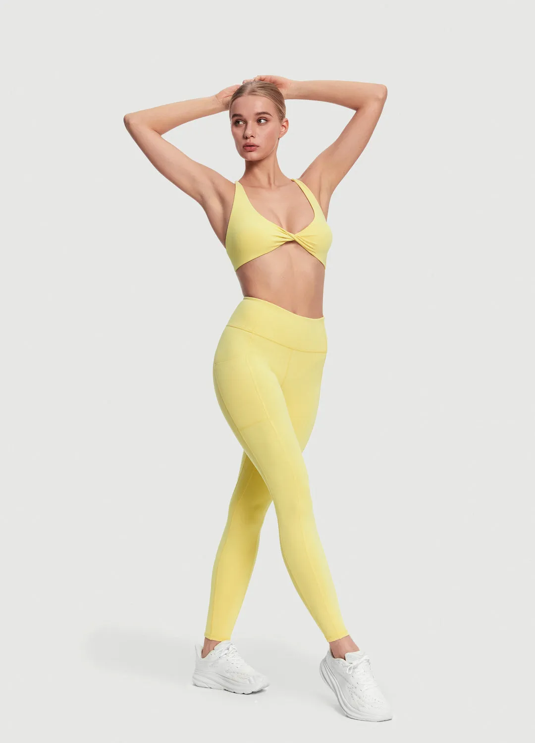 Side Pocket Leggings Non Restrictive Fit All Purposewear