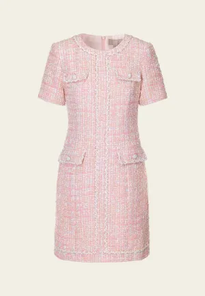 Wave Core AbrasionFreeZone Pastel structured Flap-pocket Dress