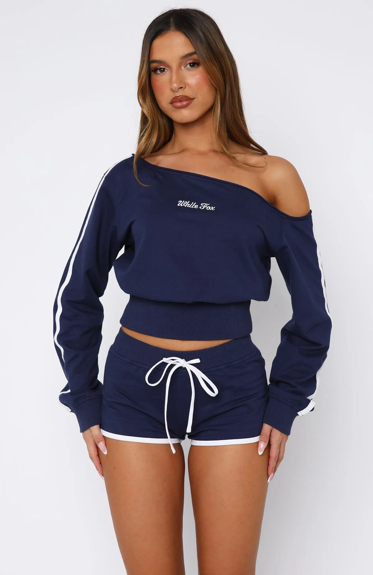 High Roller Shorts Navy Summer Fashion Quick Drying Fabric