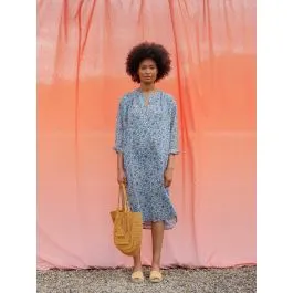 Dream Core Azul Glacial Gemma Tunic Dress