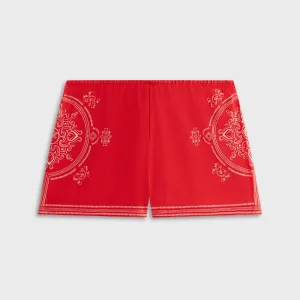 Kith Women Thea Medallion Short - Fame Simple Mood