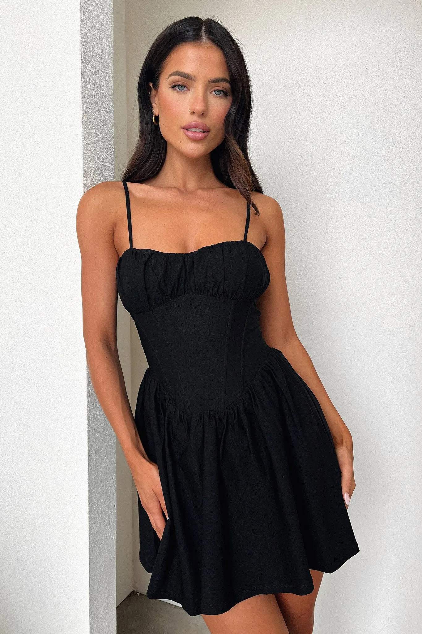 Comfort Look Fresh Edge Zanaya Dress - Black