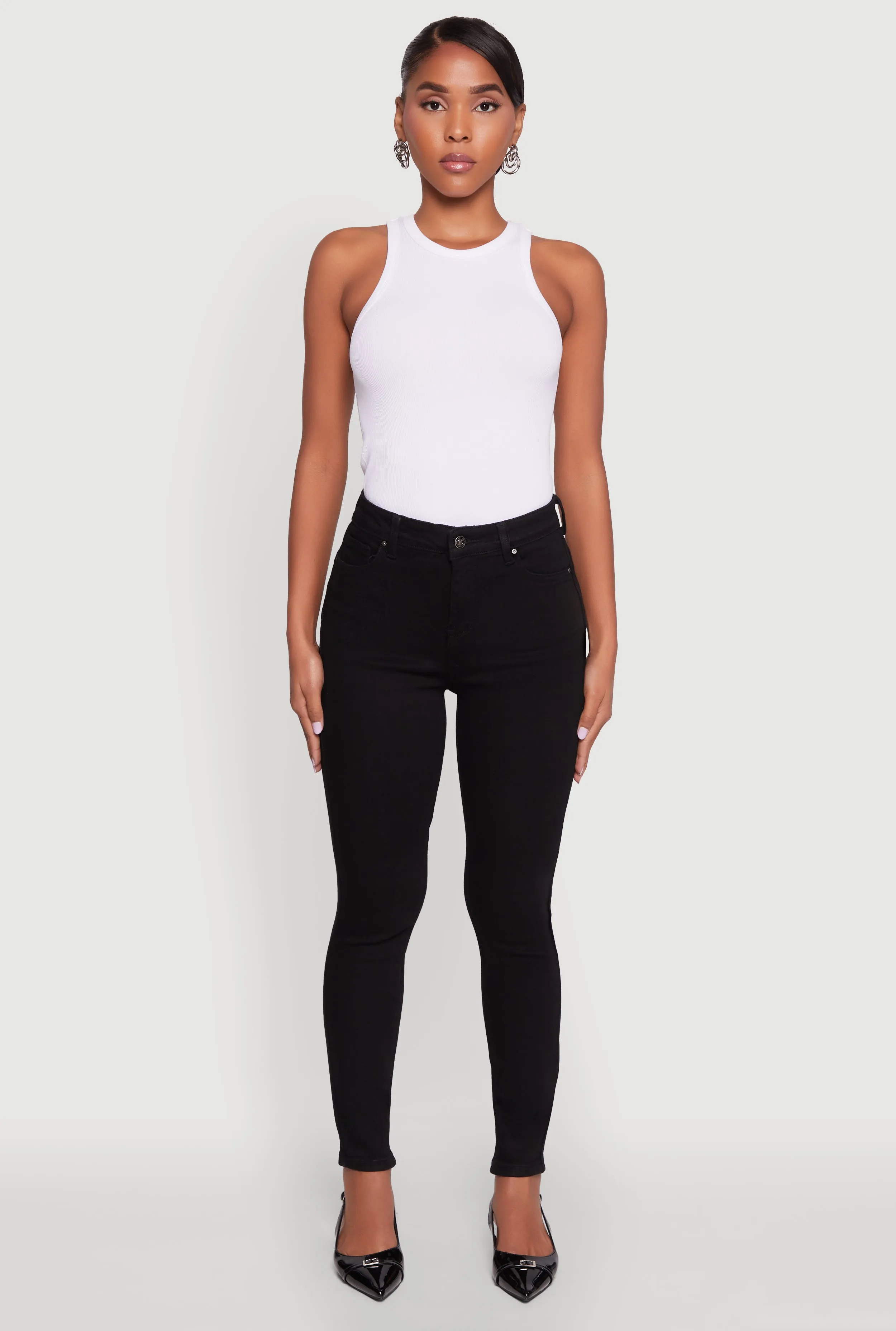 WAX Push Up High Rise Skinny Jeans Flexible Design