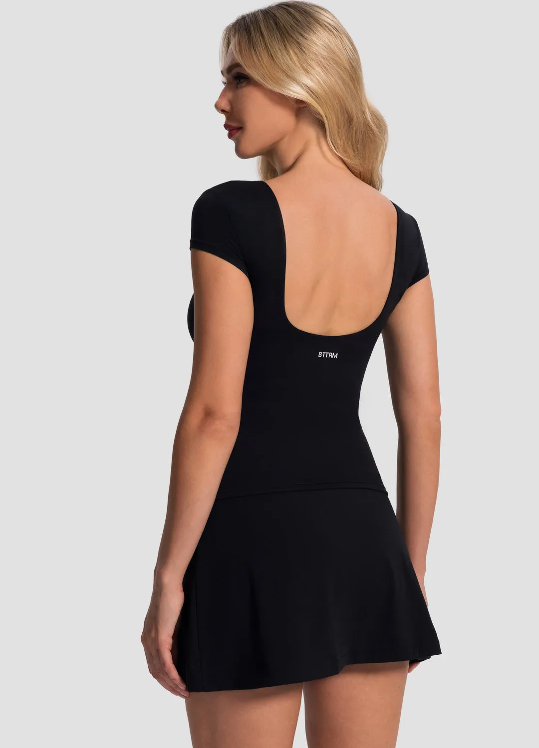 Open-Back T-Shirt Long sleeved warmth Light Style