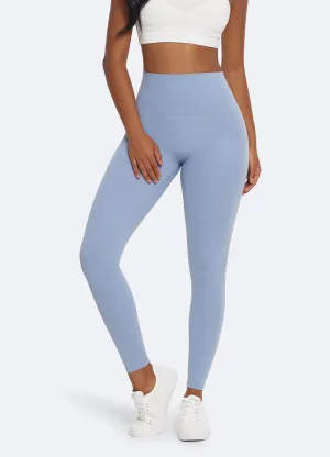 Beginner Level Seamless Design Push-Up Leggings with Back Pockets