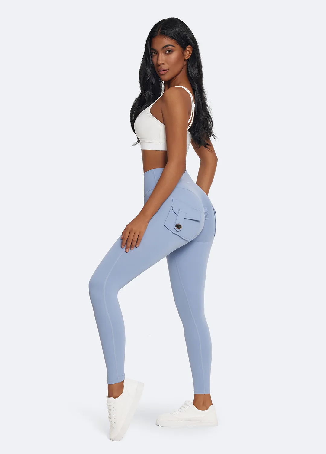 Push-Up Leggings with Back Pockets Shape Retain For Men Super Soft