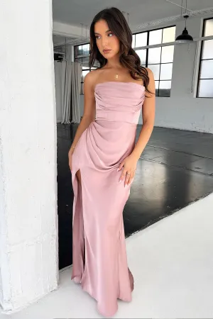 Feminine flowing piece Lola Maxi Dress - Blush