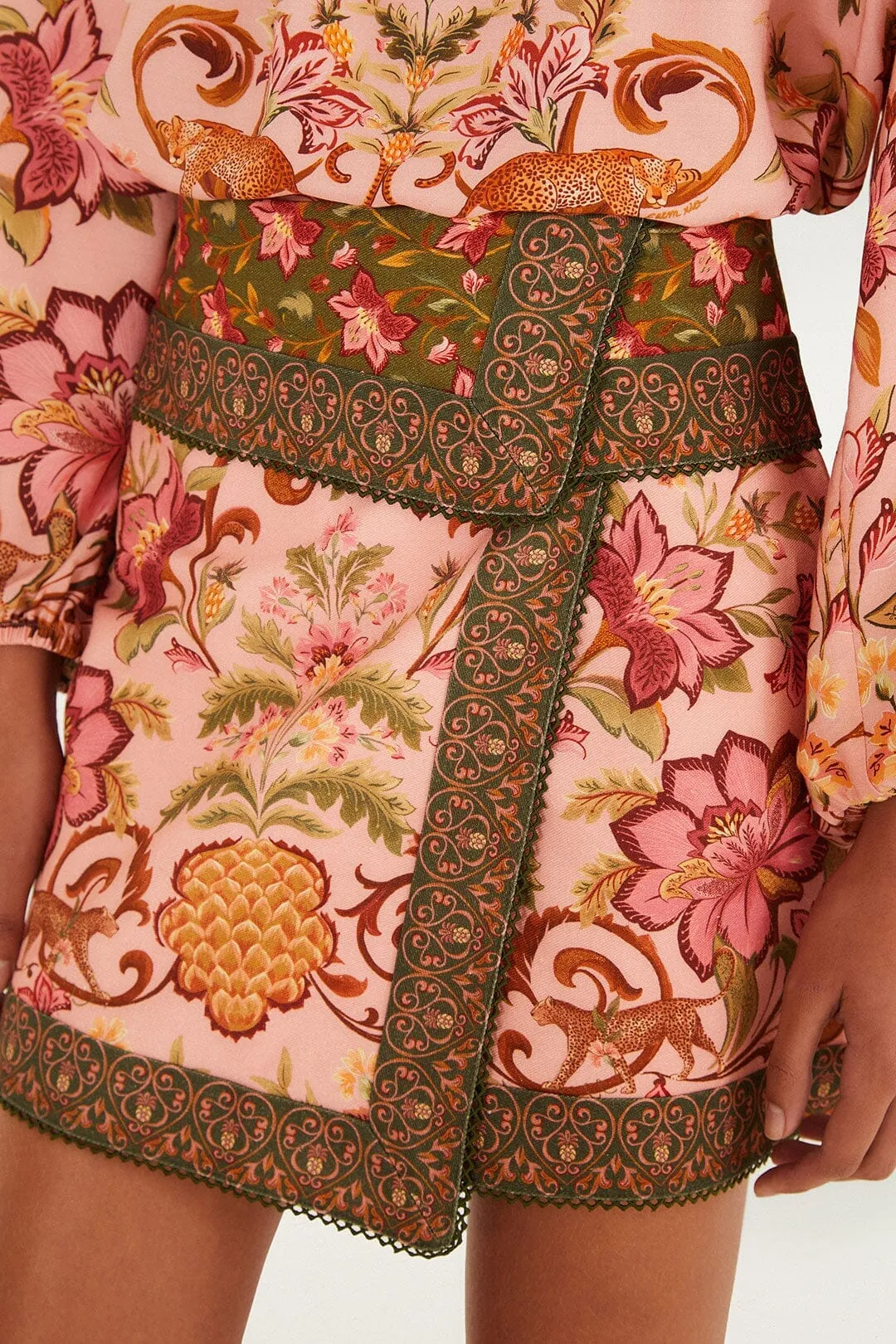 Thais Mini Skirt Cultural Heritage Wrap style