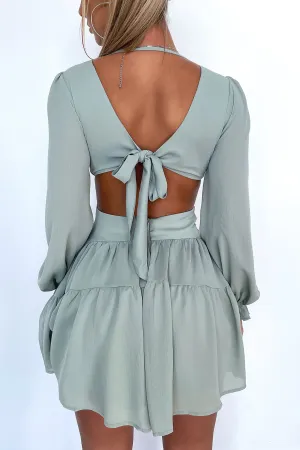Bamboo Fiber Blend Avalon Dress - Sage