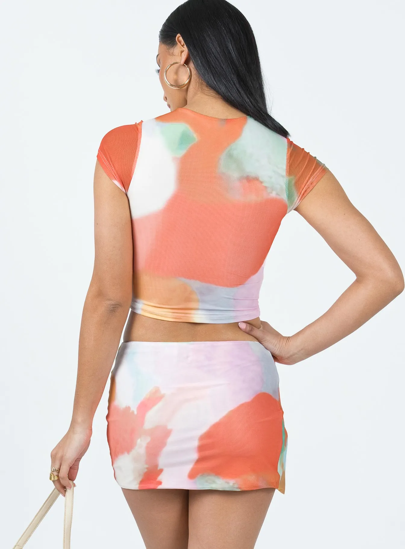 Bold Move Mini Skirt Multi Smart Design