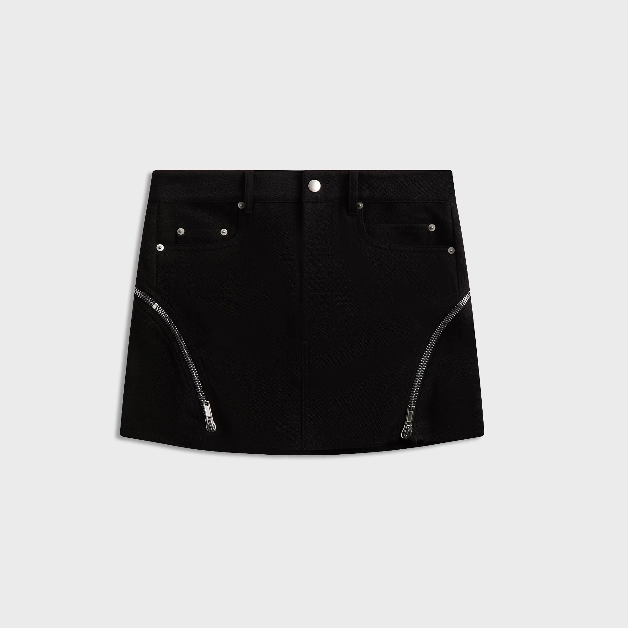 Rick Owens Bolan Mini Skirt - Black Comfort Innovation