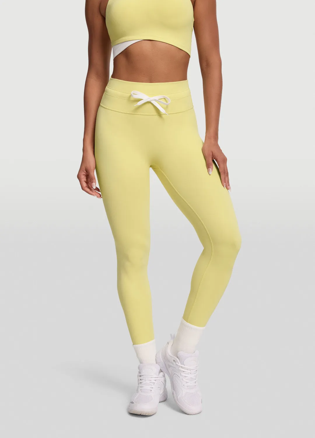 Fitness Training Eco Friendly Extra Soft Winter Sports Sleek Drawstring Leggings