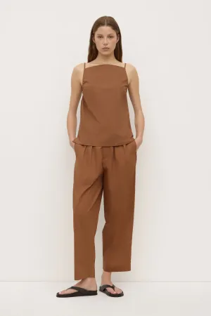 MachineWashable Fabric Metro Mode Annie Poplin Tank