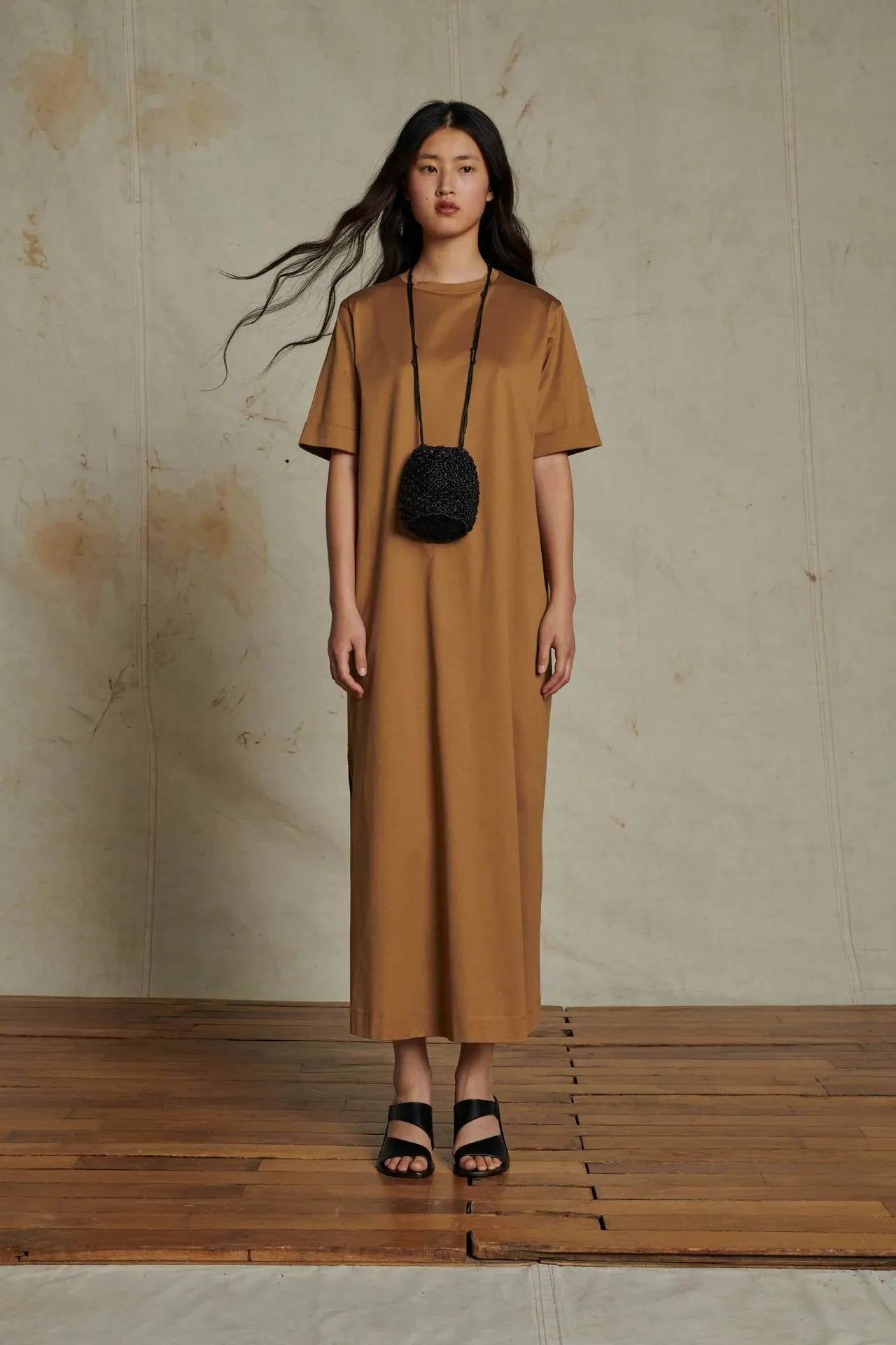Beige Jersey Aude Dress Speed Soul Brave Mode