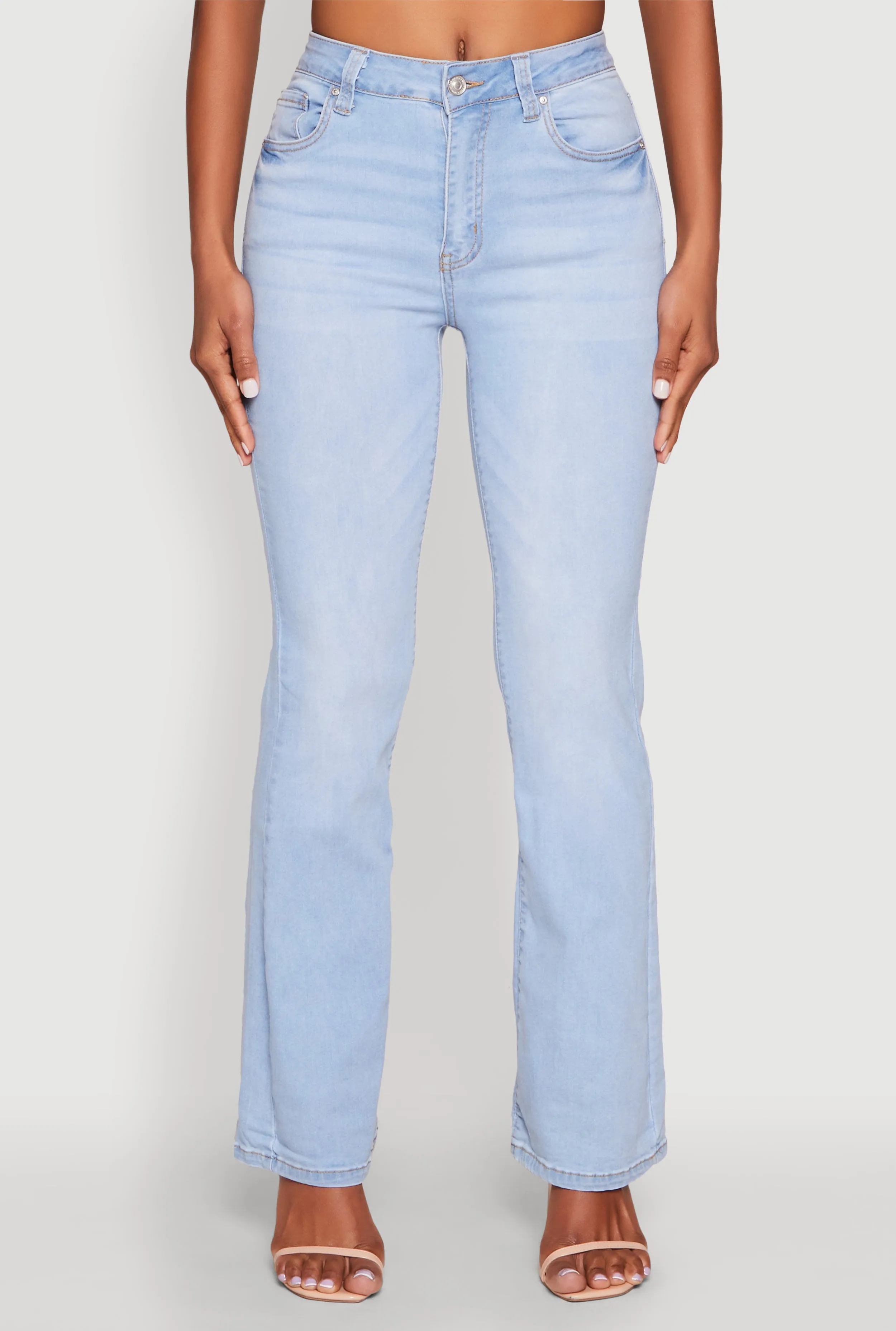 WAX Boot Cut Jeans Reinforced Belt Loops