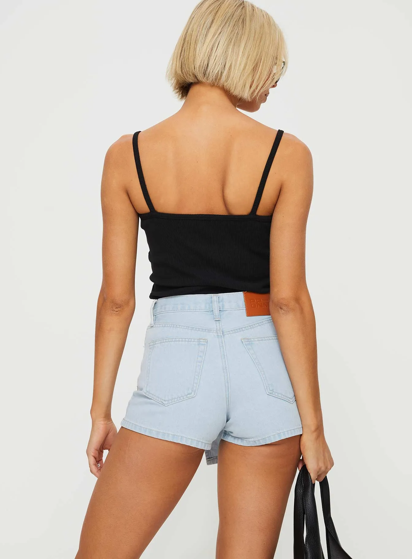 Tinashel Denim Skort Light Wash Timeless Outfit Fashion Collab