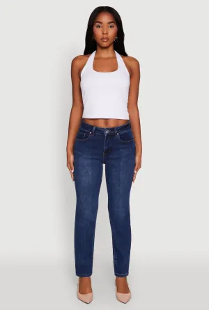 WAX Slim Straight High Rise Jeans Street Appeal