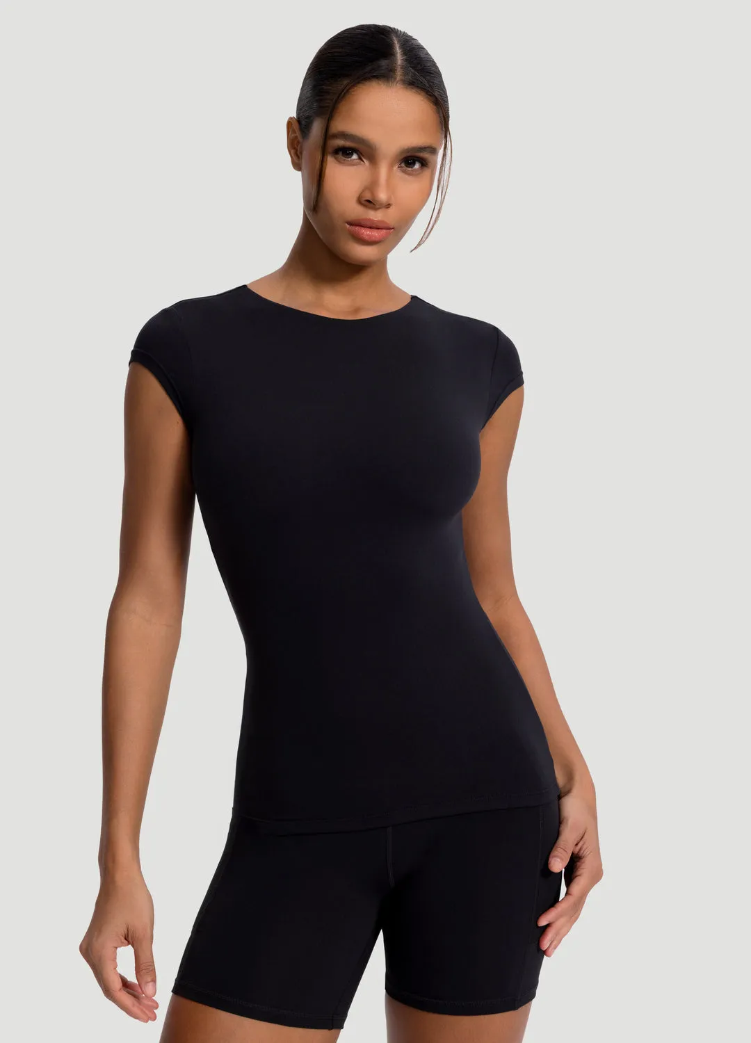 Essential Fitted Tee AllWeatherComfort Comfortable All Day Wear