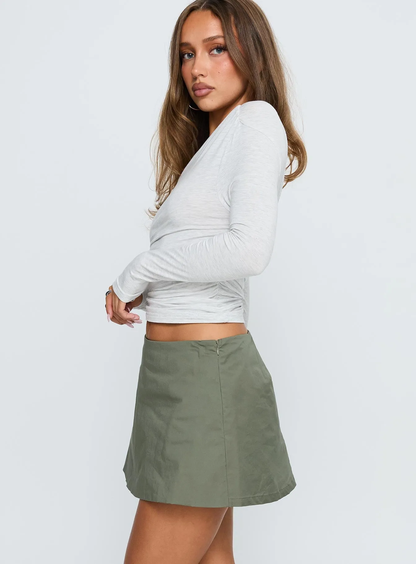 Affordable Fashion Sora Skort Olive